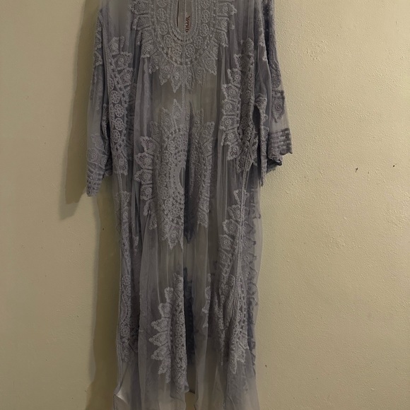 Shear blue Cardigan - Picture 5 of 8